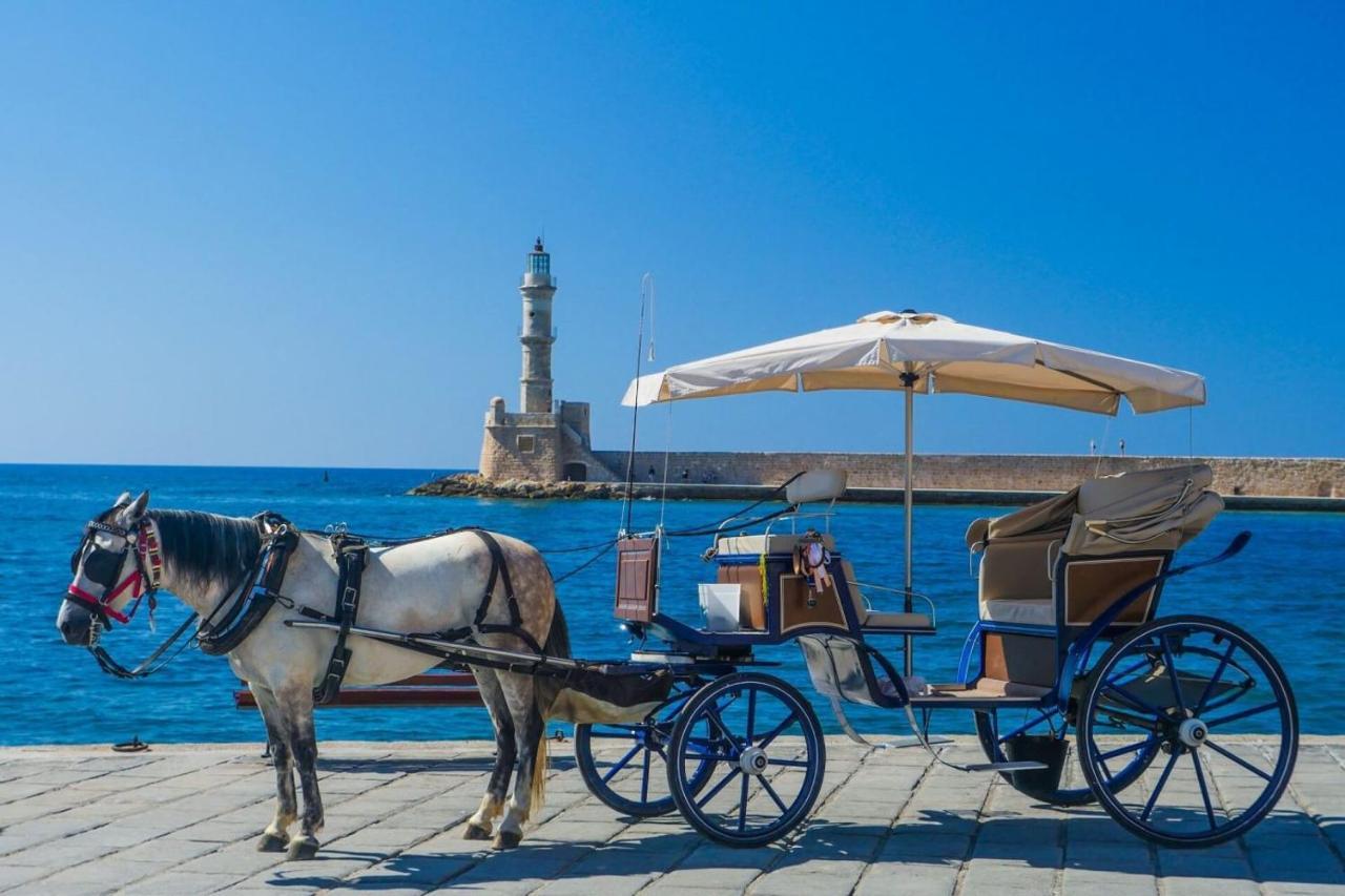 Antigone'S Lux Home 10Mins Walk To Beach, Old Town, City Chania  Exteriér fotografie
